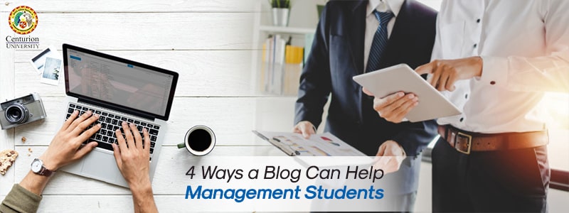 4 Ways a Blog Can Help Management Students